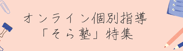 オンライン個別指導「そら塾」の人気の秘密に迫る！｜取材レポートも！