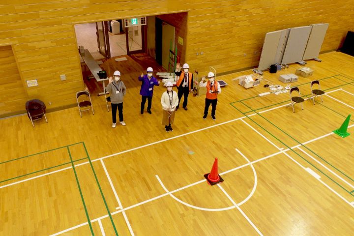 屋内練習場だと雨の日も安心です