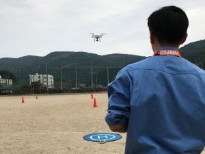長崎県立鹿町工業高等学校ドローンスクール