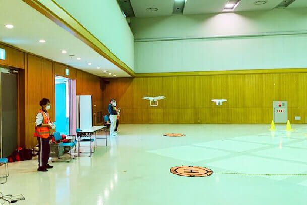実技会場（屋内）