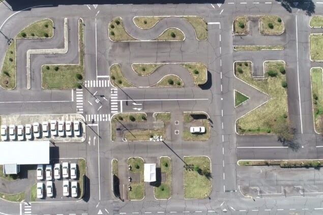 KDSドローンスクール　上空