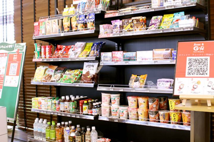 軽食の売店