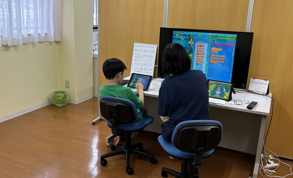 プログラミング教育 HALLO たんぽぽの家 西岩田校の画像