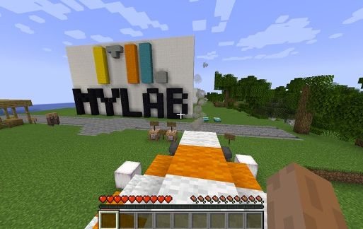 マイクラでMYLAB中目黒校を再現してみました！