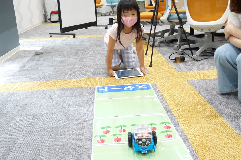 ロボット・プログラミングのミッションにチャレンジ！
