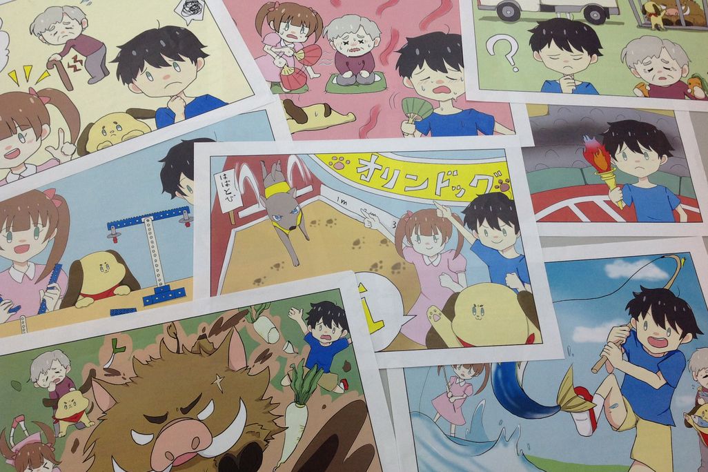 【インベンター】オリジナルの物語を子供たちは楽しみに、当教室のオリジナルキャラが楽しませます。本日のミッションは？