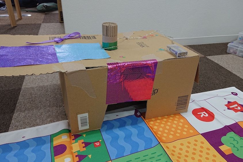 キュベットに使用する作品を作成