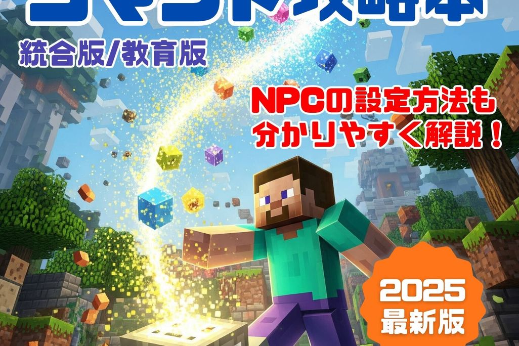 Kindle「マインクラフト コマンド完全攻略技術書」Amazonで販売開始！