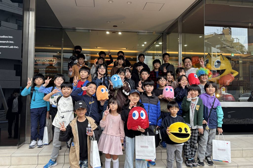 バンダイナムコさん見学会！大変な盛り上がり。全国から参加者多数！