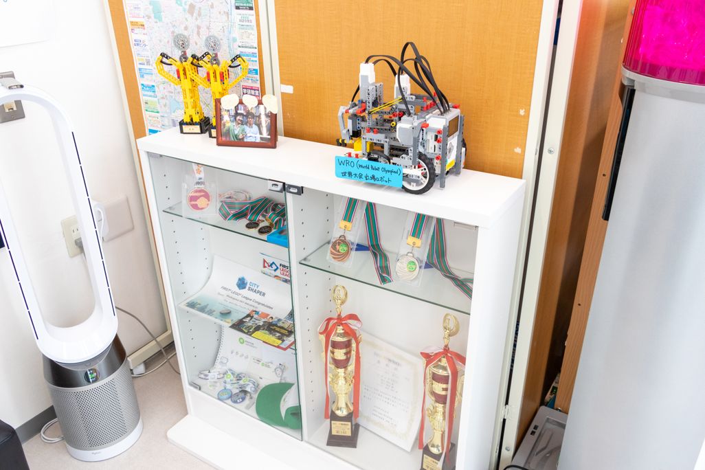 WRO2019ハンガリー国際大会エキスパート中学生の部「ロボットTKT」世界14位（撮影：2020年8月）