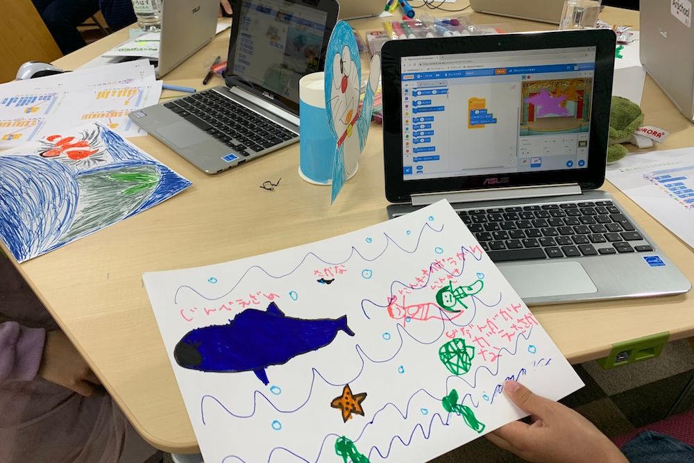 作品とプログラミングの融合でより意欲が湧きます