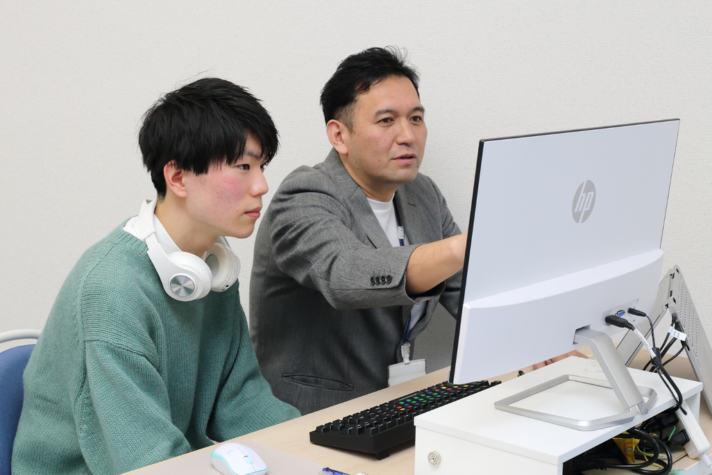 個別指導で自分のペースで学ぶことができます。