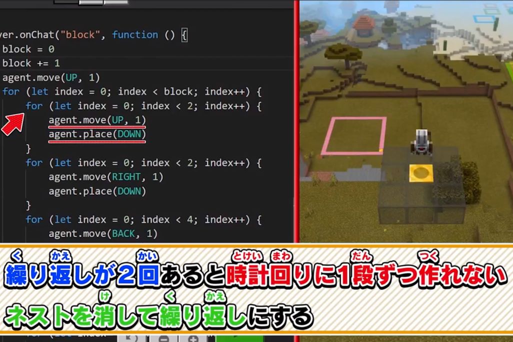 実際にjavascriptの言語を書くこともできます！
