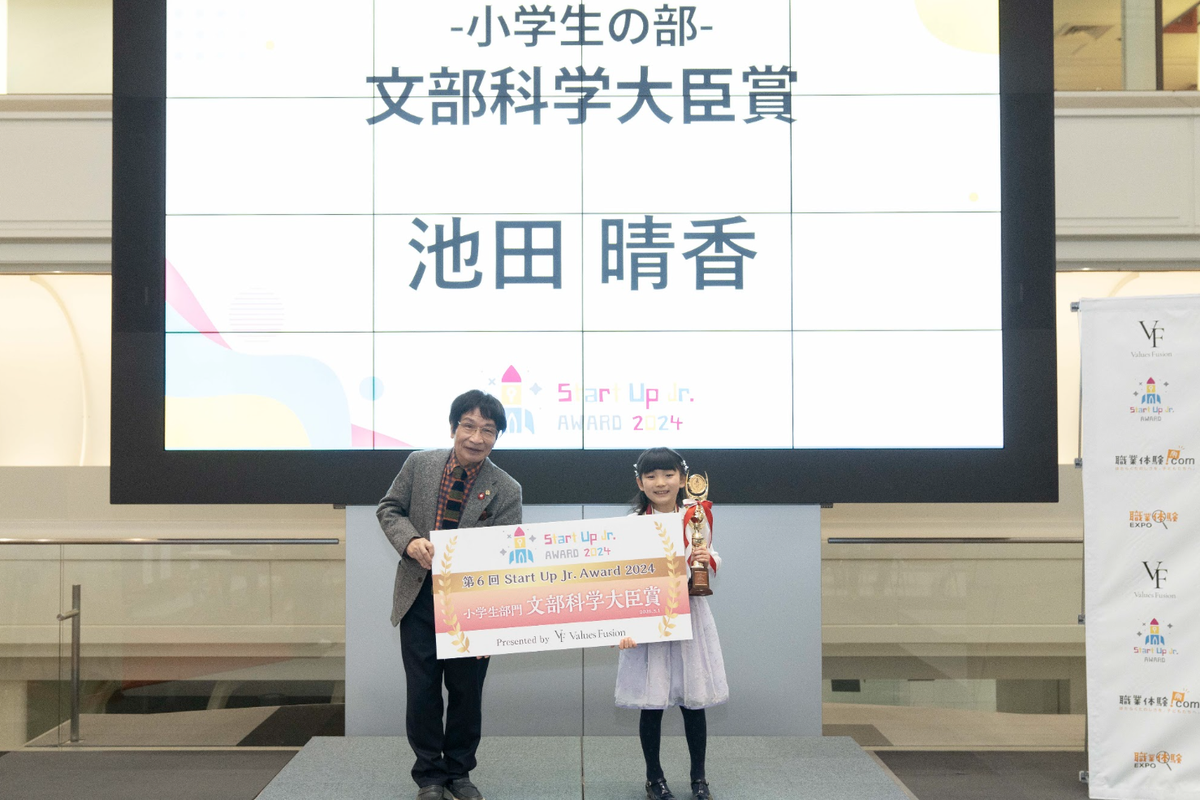 生徒受賞の様子