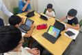学年は関係なく、意見交換をしながらレッスンを行います！