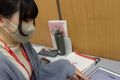 女性講師です！女の子にも人気の講師で生徒といつも話をしています！