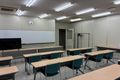 教室の内観