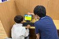 初めてのプログラミングにも挑戦！きれいな3Dの世界が広がって生徒さんは興味津々です。