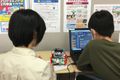 授業風景１（講師と生徒様１対１の授業です）