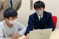 中学生授業風景