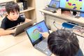アニメーションプログラムのレッスンの様子