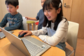 LeLu Kids授業風景、先生１人に５人までの少人数制個別指導です！