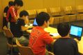 市の主催にて、ロボット・プログラミング