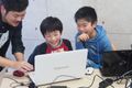 過去に実施したプログラミング体験会の様子です。