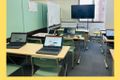 教室内は落ち着いたスペースになっています
