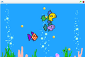 魚のエサやりプログラム