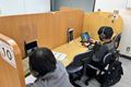 オンラインでの授業の様子です。