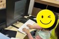 授業冒頭はタッチタイピング練習を行います。タイピングは速さよりも正確さを重視して、正しい姿勢でできるよう指導しております。