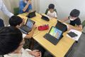 学年は関係なく、意見交換をしながらレッスンを行います！
