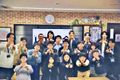 N Code Labo大阪梅田教室の集合写真。小学生から高校生までさまざまな年代のお子さまが通っています