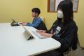タイピングスキルは教室で1,2を争うお二人です👍