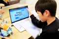 小学4年生以上のプロロボコースではロボット制御に挑戦します