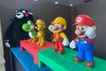 入口ではマリオやくまモンがお出迎え♪
