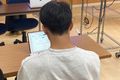 タイピングでは過去の自分のスコアよりも上回れるよう、みんな頑張っています！