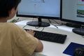 プログラミング学習をしている様子です。