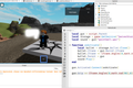 Robloxコースでは本格的なテキストプログラミングで３Dゲームを作ります。