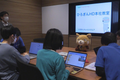 ひろぎんHD本社教室の様子