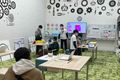 日曜日の授業風景。みんな一生懸命です。
