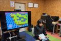 発表会で自分の作品をプレゼンしています。