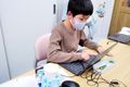 プログラミング＆ロボティクスコースの様子です。