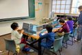 マインクラフトコース授業の様子