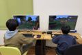マインクラフトを使った授業の様子