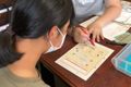英語学童の室内になってりますので、教室内は英語のポスターがたくさん！