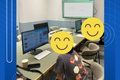 実際の授業風景。個別指導により生徒のレベルにあわせた学習が可能です。