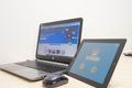 教材　スクラッチJrコースはタブレットで楽しくゲームが作れます
