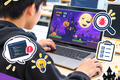 講師が作ったハロウィン用の試作ゲームをテストプレイ！  ……と思ったら、ただ遊んでいるだけではありませんでした😂  